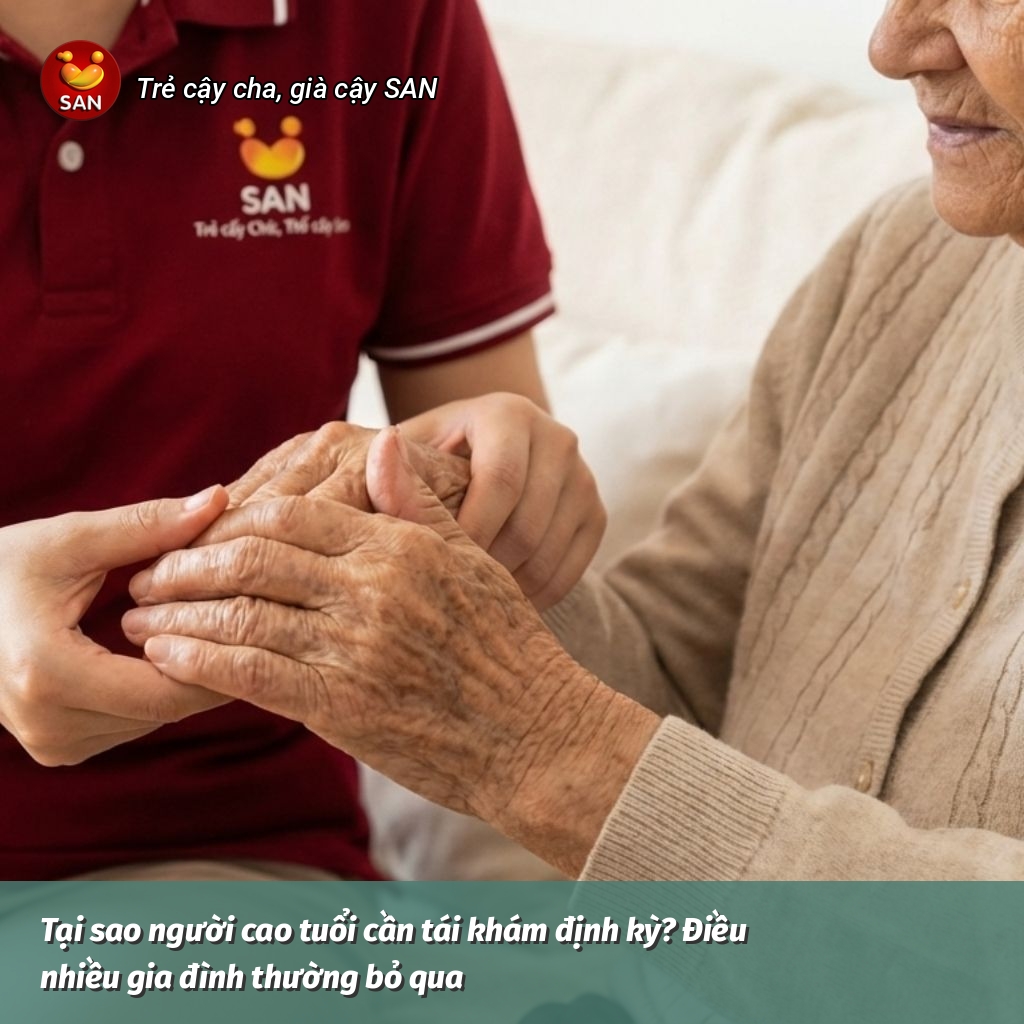 Regular check-ups for the elderly