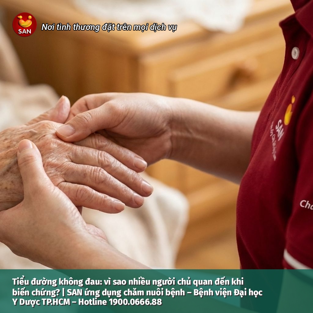tiểu đường không đau biến chứng