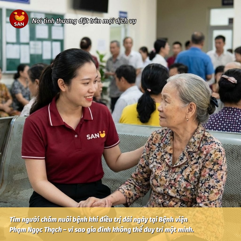 Tìm người chăm nuôi bệnh