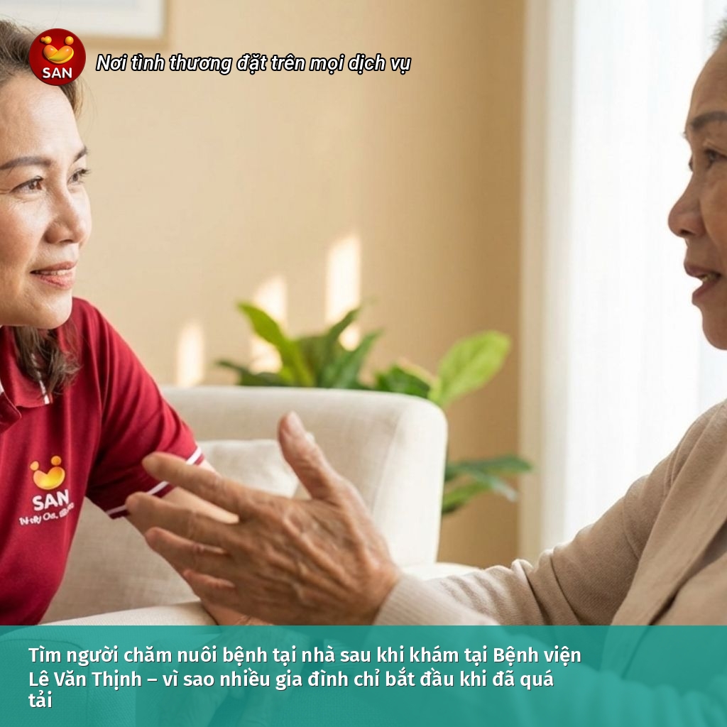 Find a home caregiver for the sick.