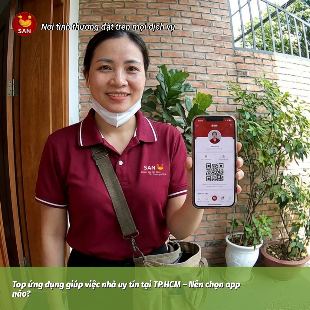 ứng dụng giúp việc nhà uy tín TP.HCM
