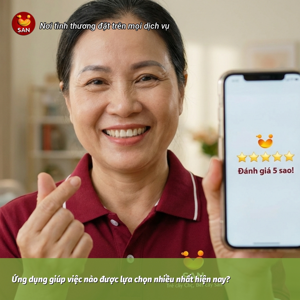 ứng dụng giúp việc được lựa chọn nhiều nhất