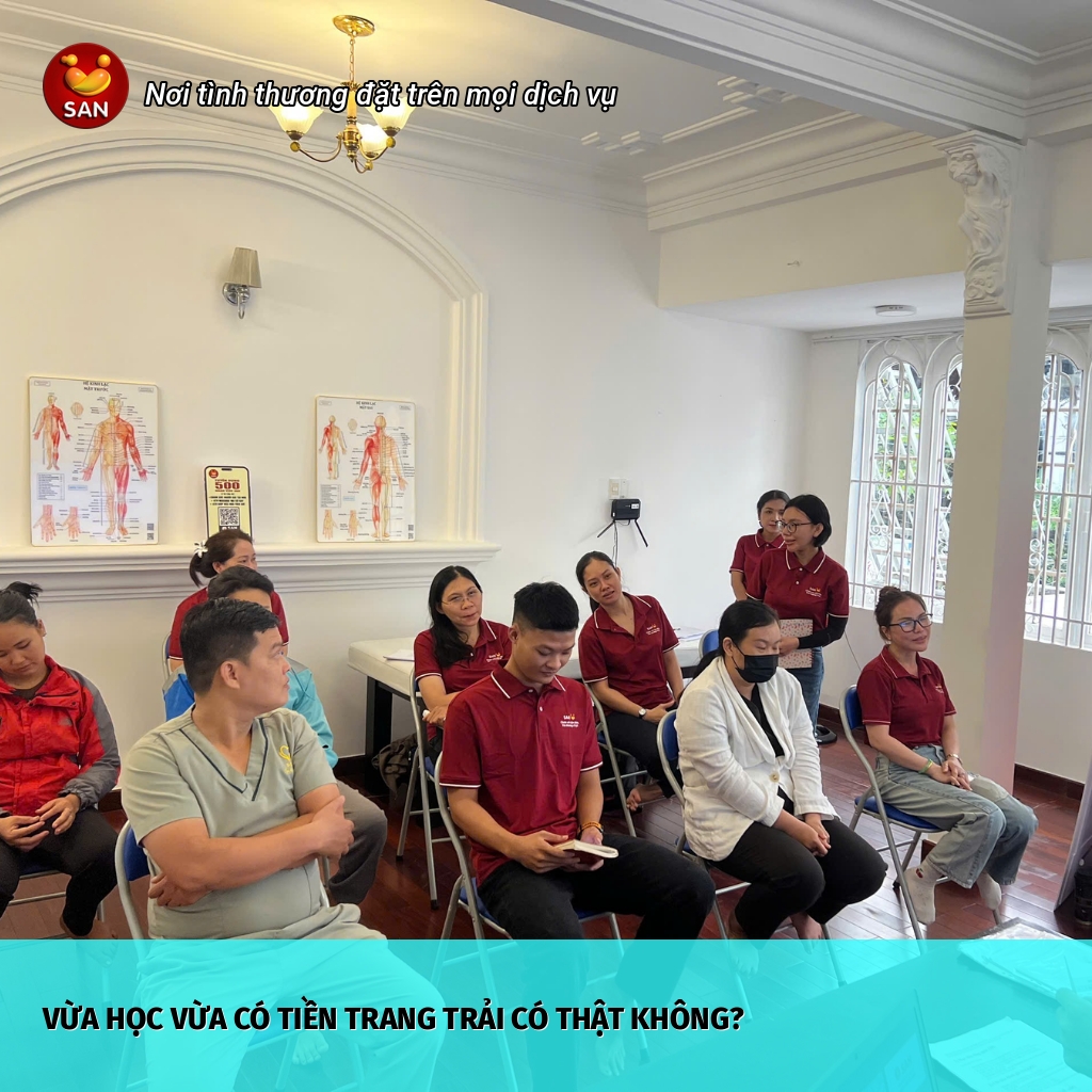 vừa học vừa có tiền trang trải