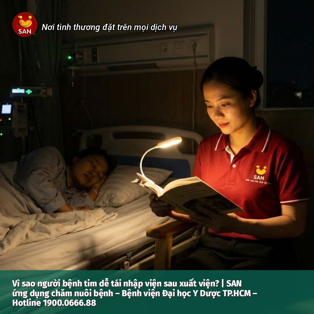 người bệnh tim tái nhập viện