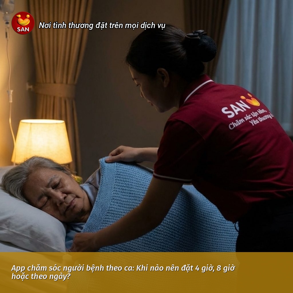 App chăm sóc người bệnh theo ca