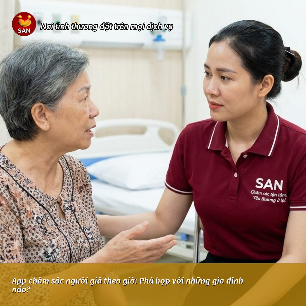 App chăm sóc người già theo giờ