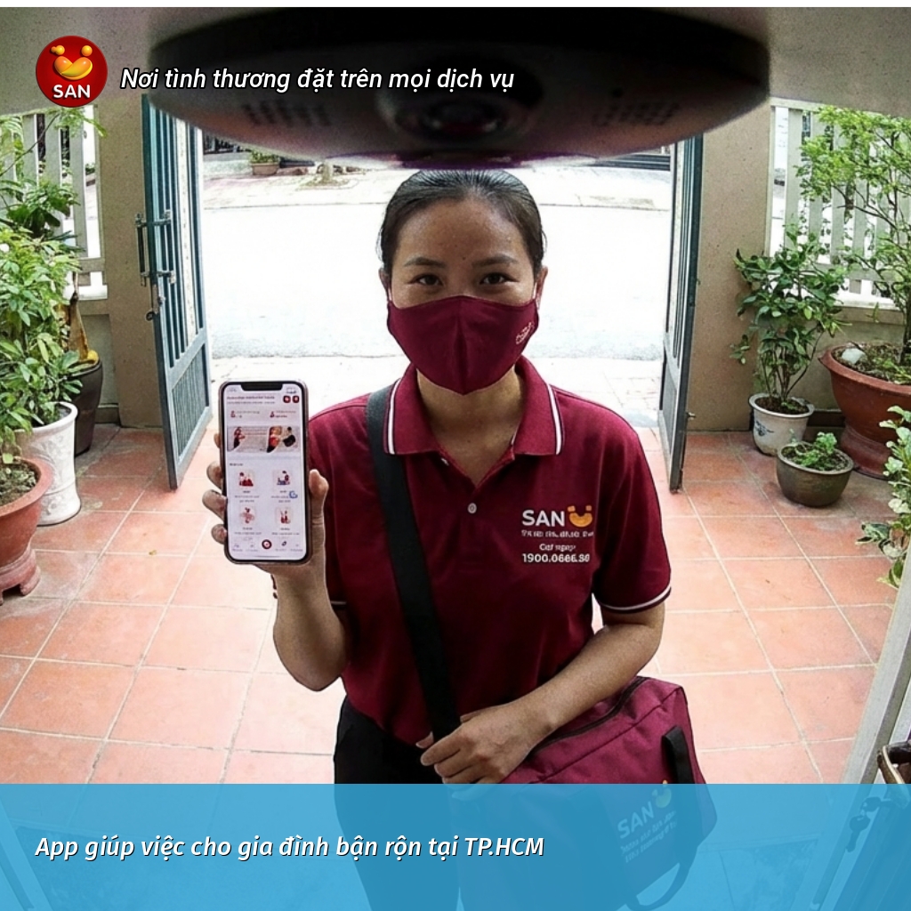 App giúp việc cho gia đình bận rộn