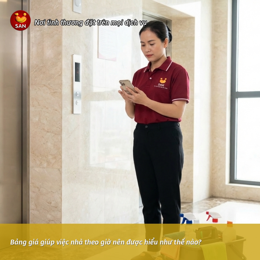 bảng giá giúp việc nhà theo giờ