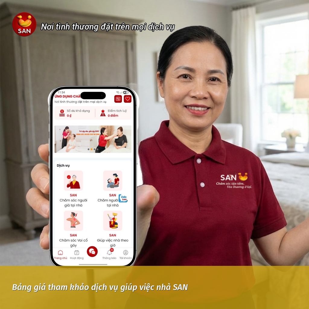 dịch vụ giúp việc nhà SAN