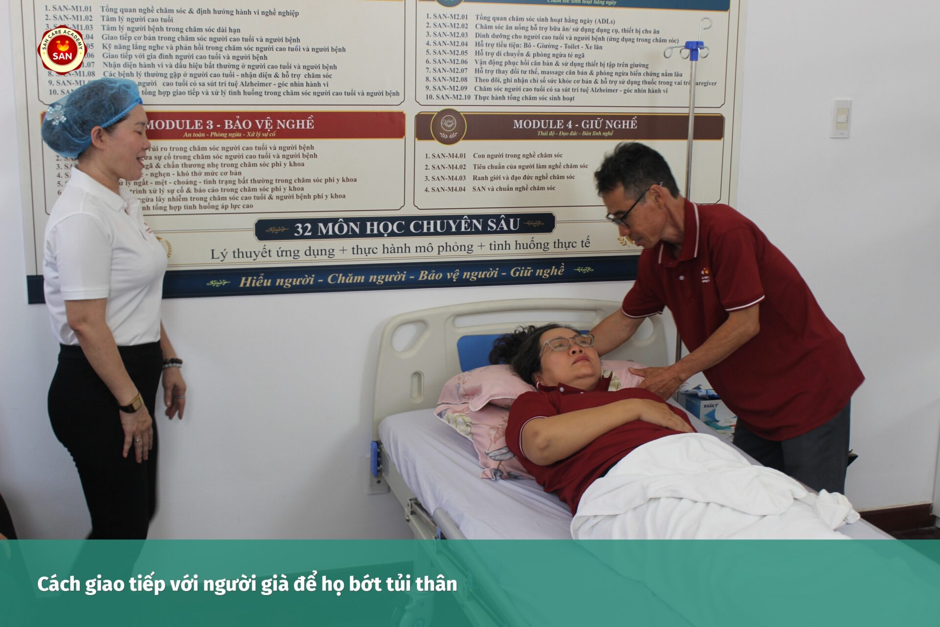 Cách giao tiếp với người già