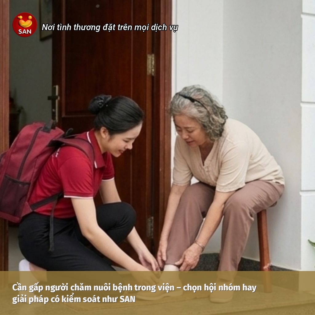 We urgently need a caregiver for a sick person.