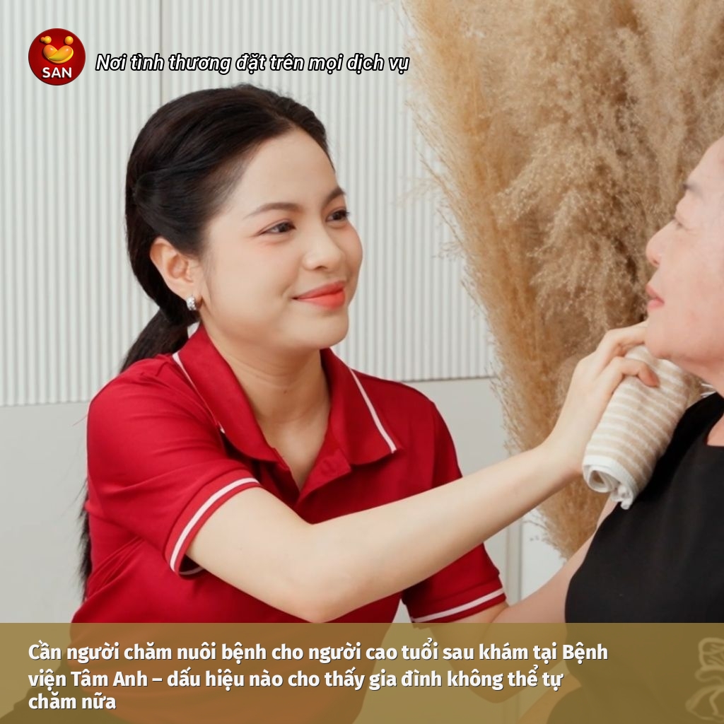 cần người chăm nuôi bệnh
