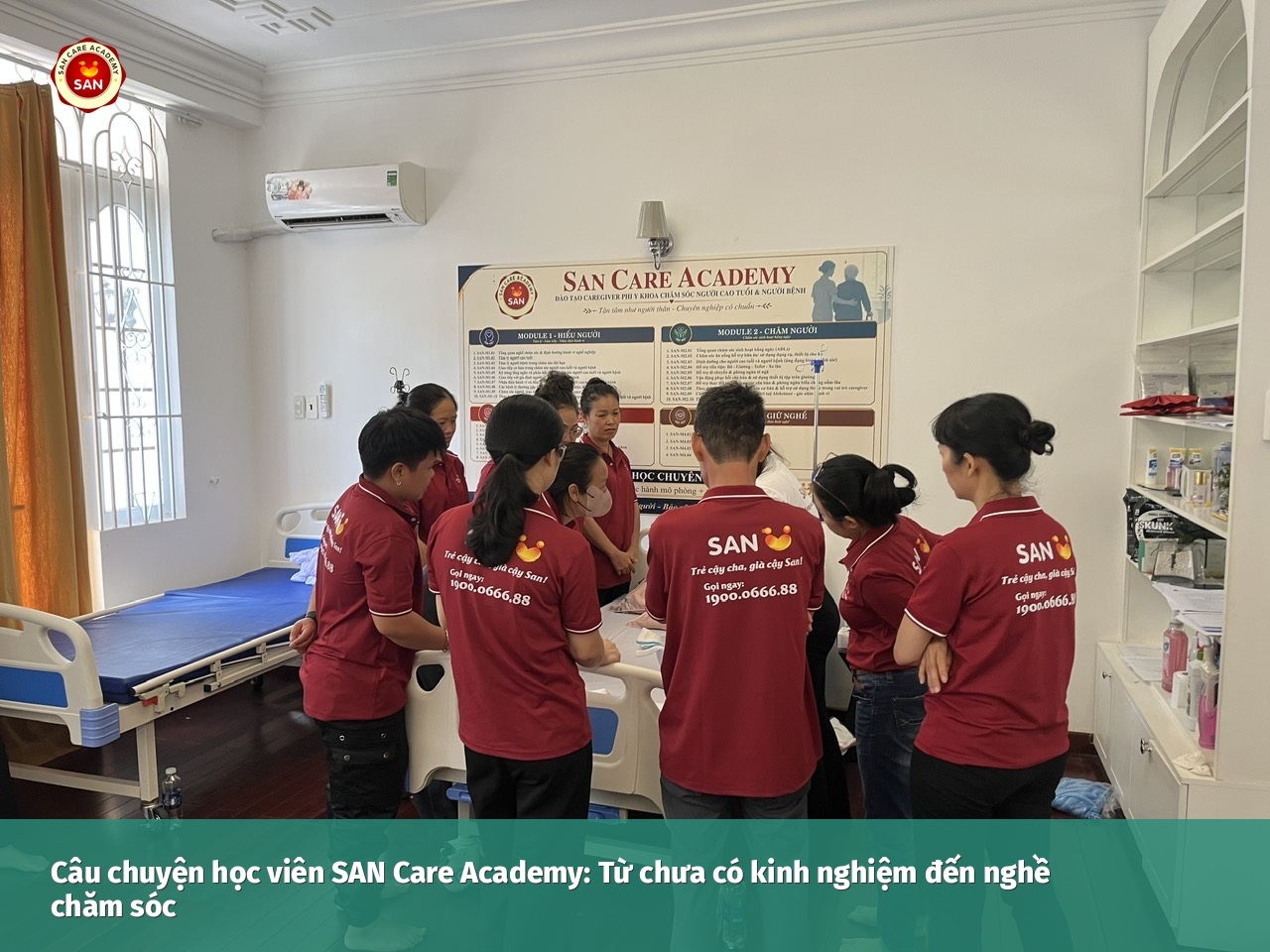 câu chuyện học viên SAN Care Academy