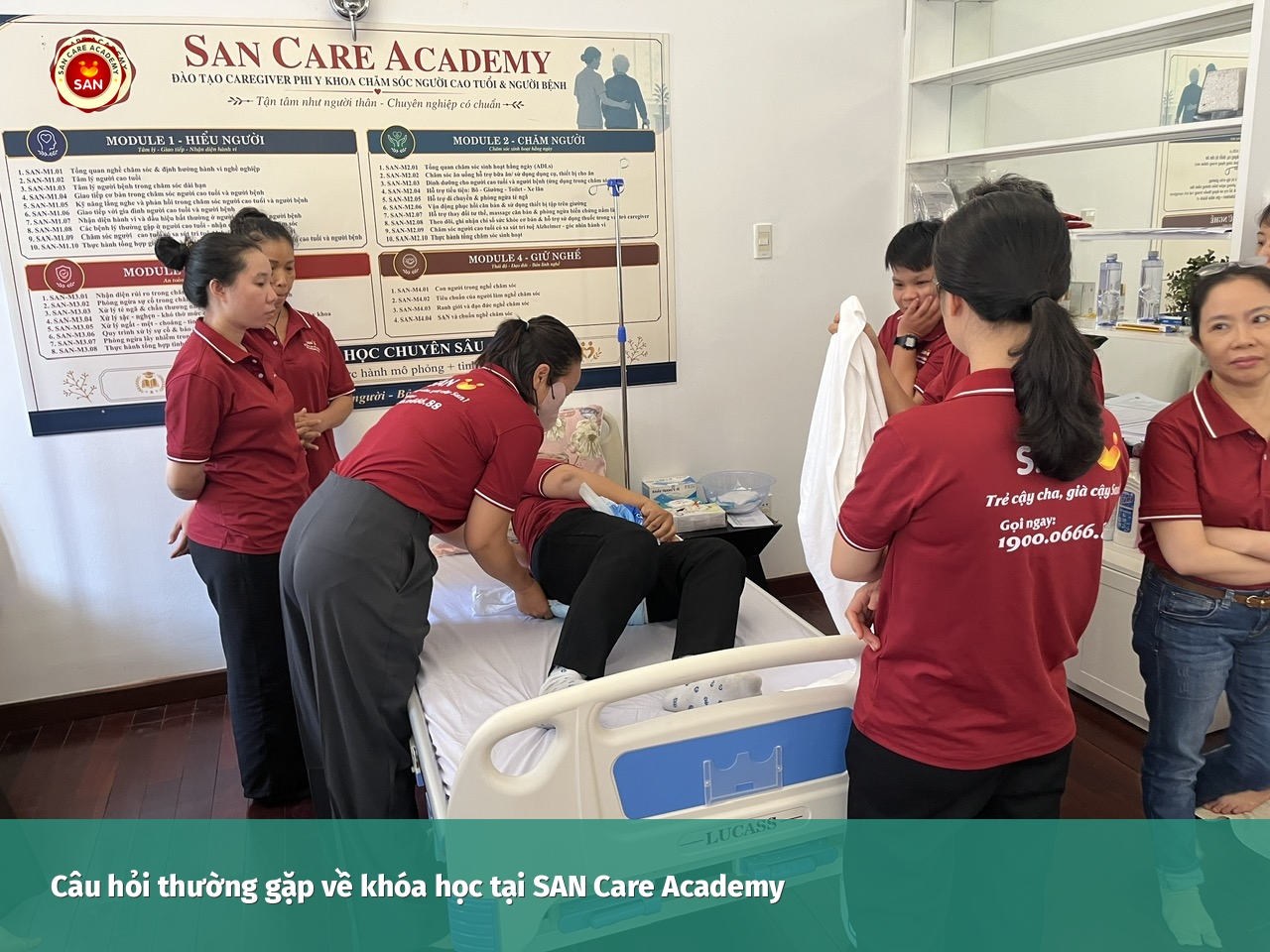tư vấn khóa học SAN Care Academy