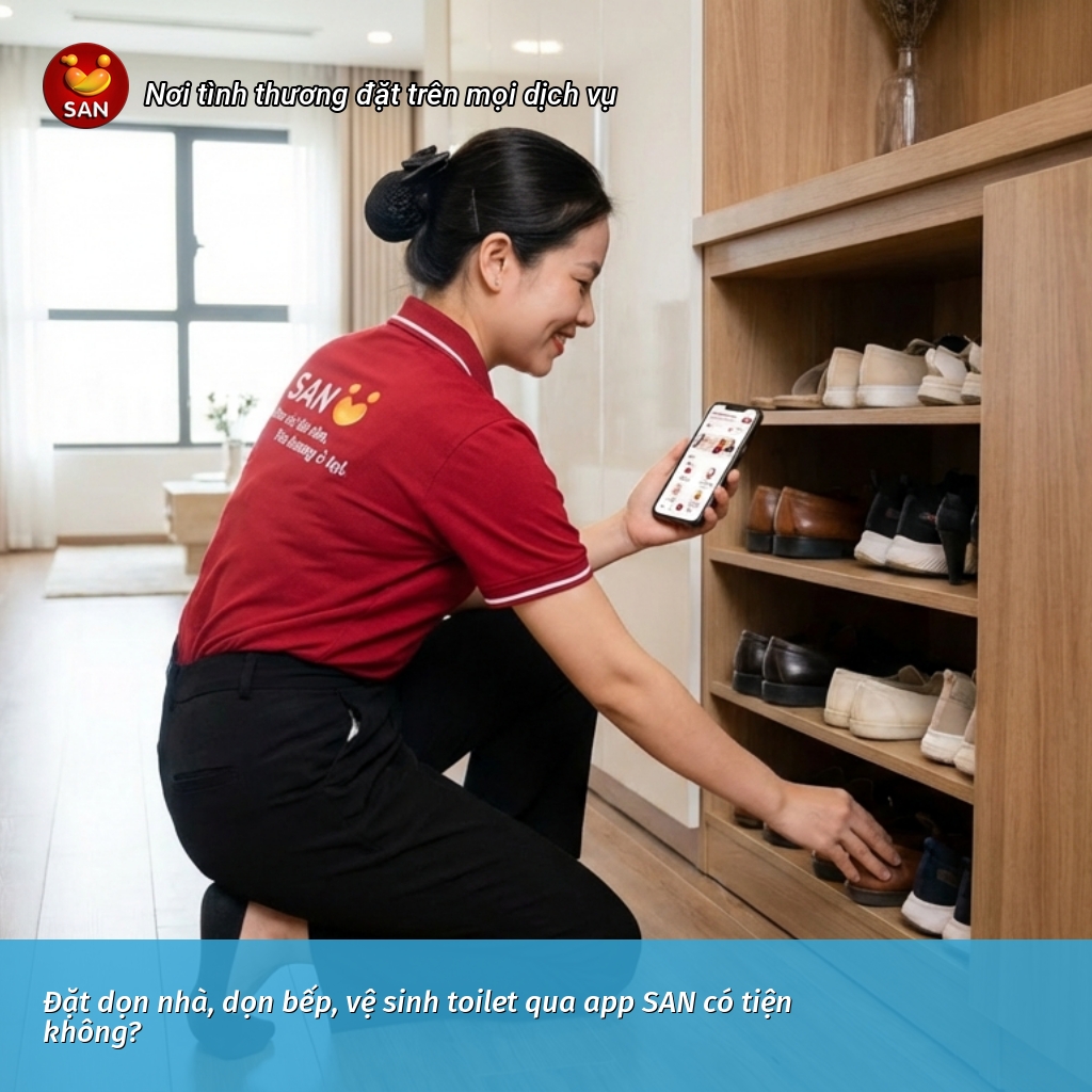 dọn nhà, dọn bếp, vệ sinh toilet