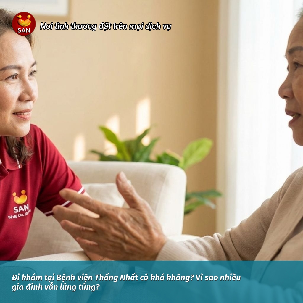 Go for a check-up at Thong Nhat Hospital.