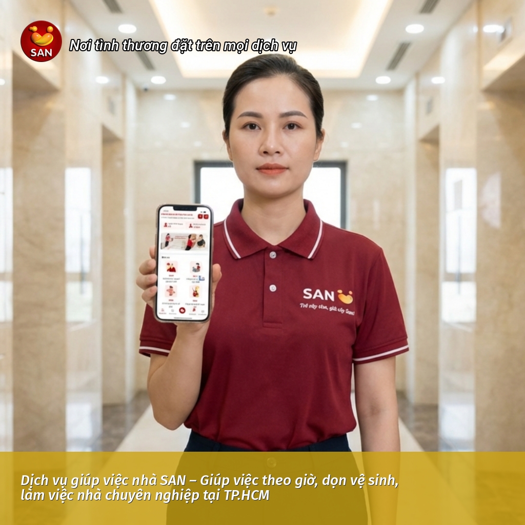 Giúp việc nhà theo giờ