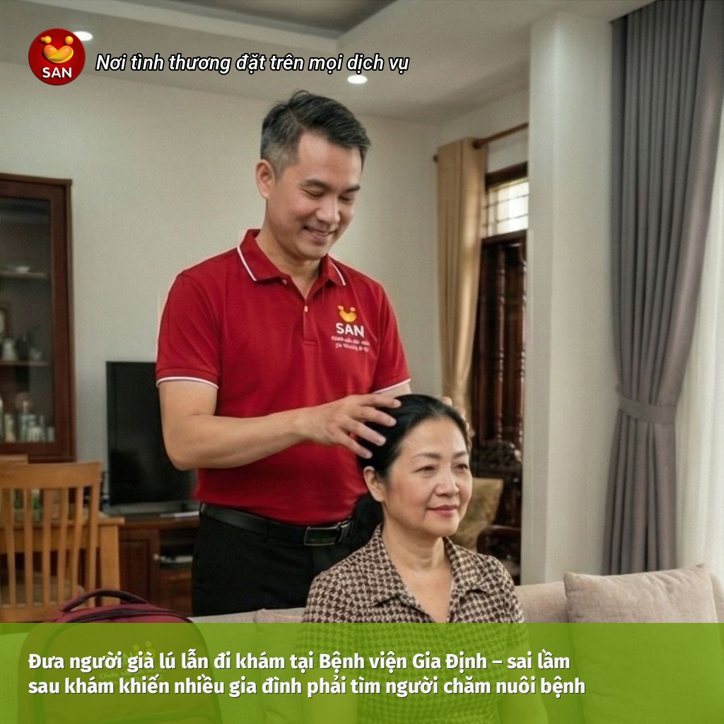 Đưa người già lú lẫn đi khám