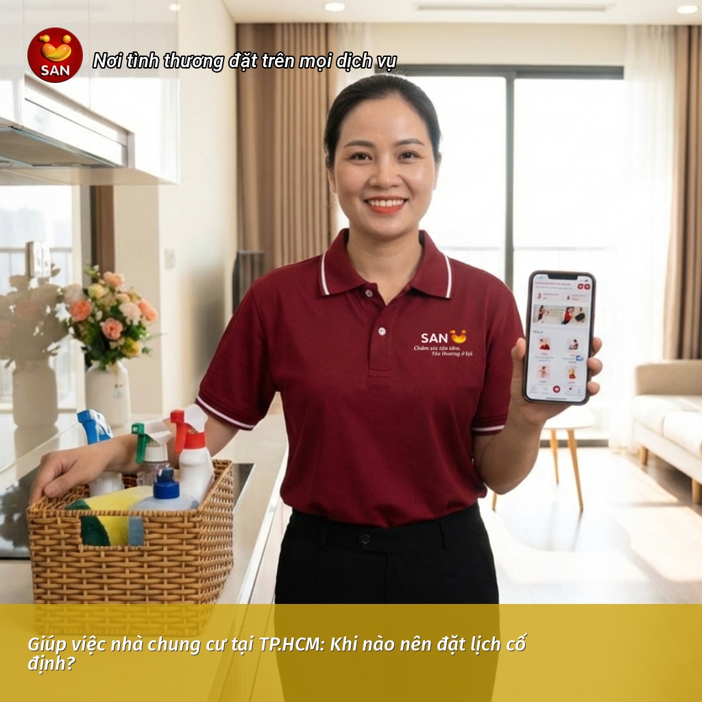 Giúp việc nhà chung cư tại TP.HCM
