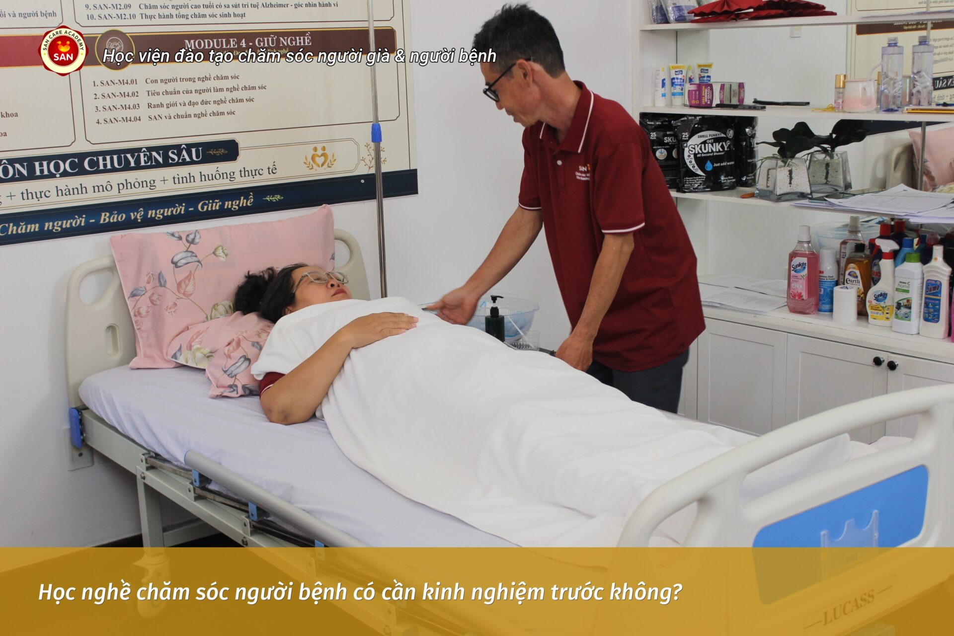 học nghề chăm sóc người bệnh