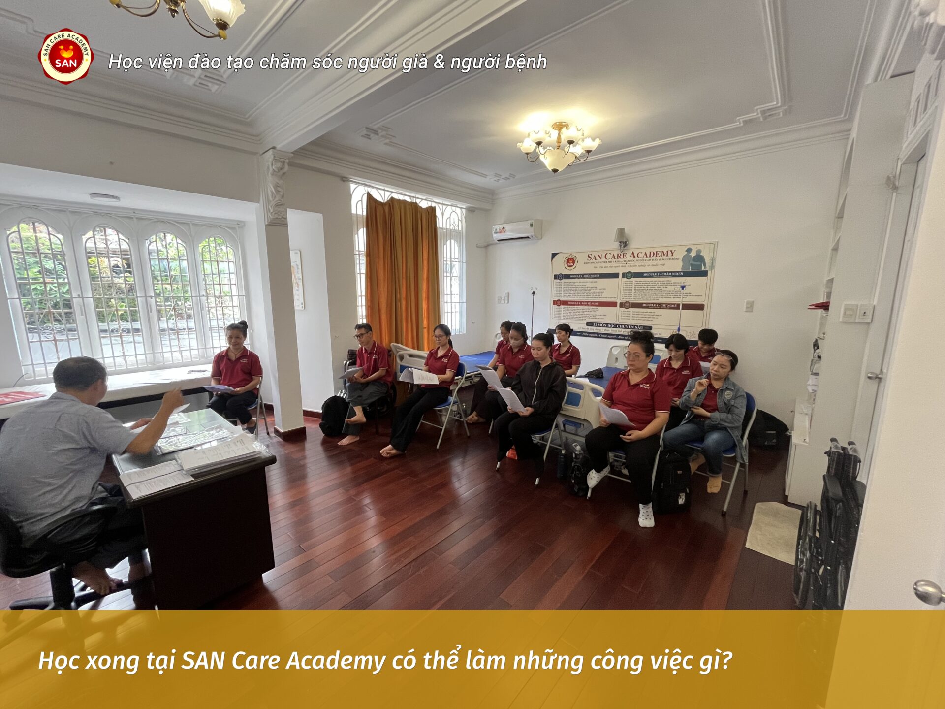 Học xong tại SAN Care Academy
