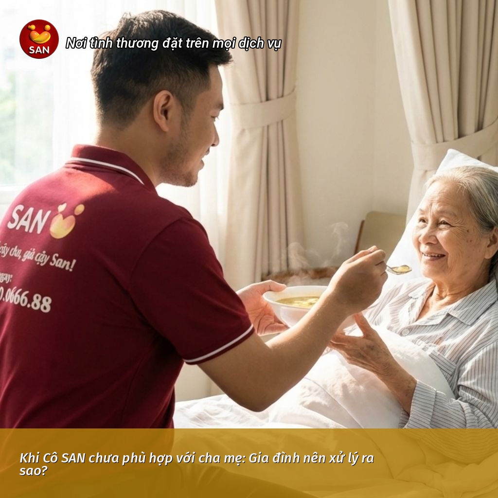 Cô SAN chưa phù hợp với cha mẹ