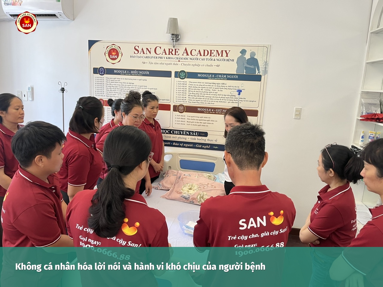 không cá nhân hóa lời nói người bệnh