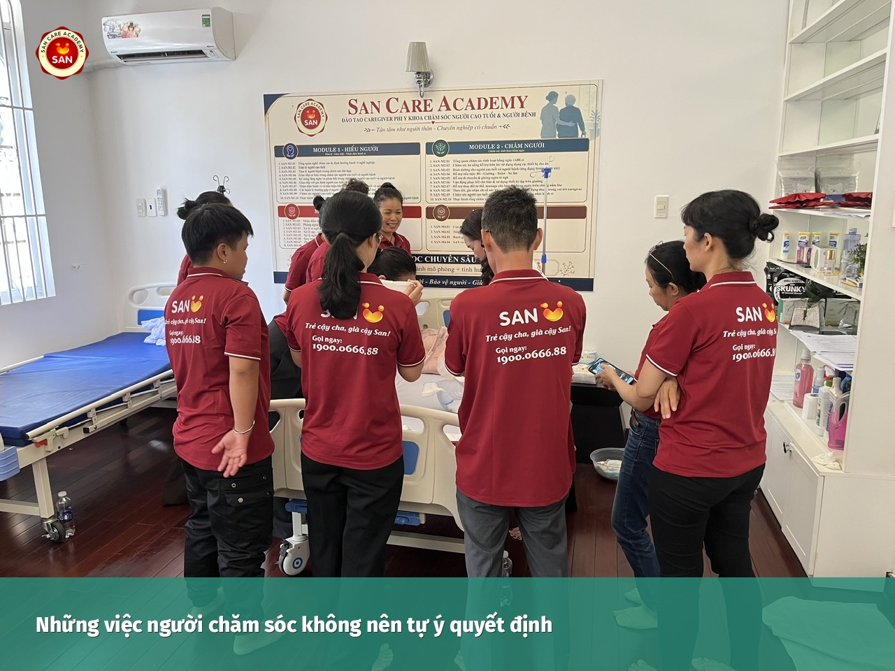 những việc người chăm sóc không nên tự ý quyết định