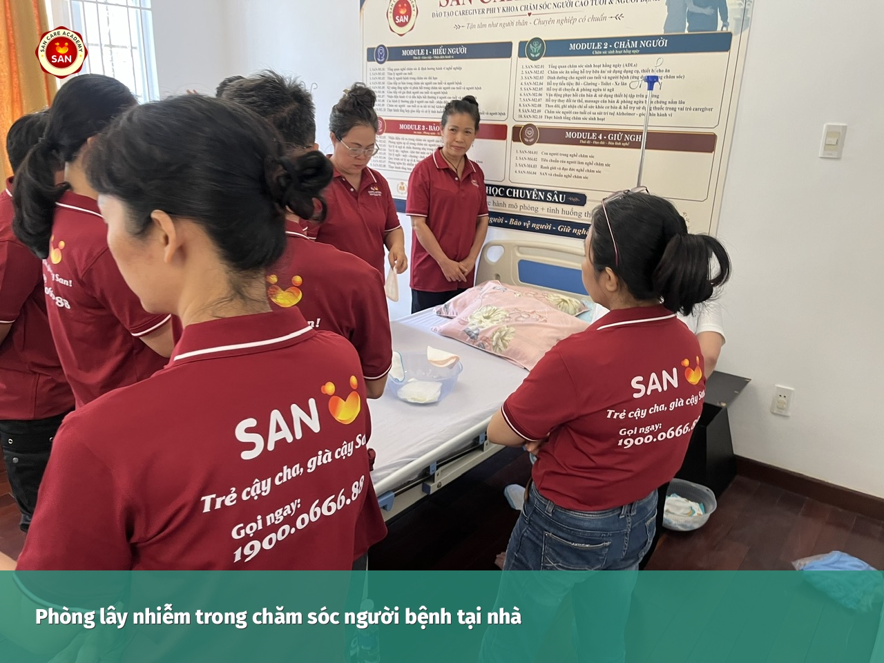 Phòng lây nhiễm trong chăm sóc người bệnh
