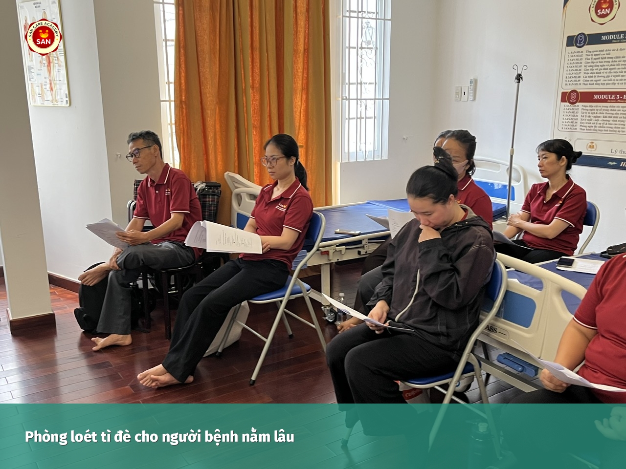 phòng loét tì đè cho người bệnh nằm lâu