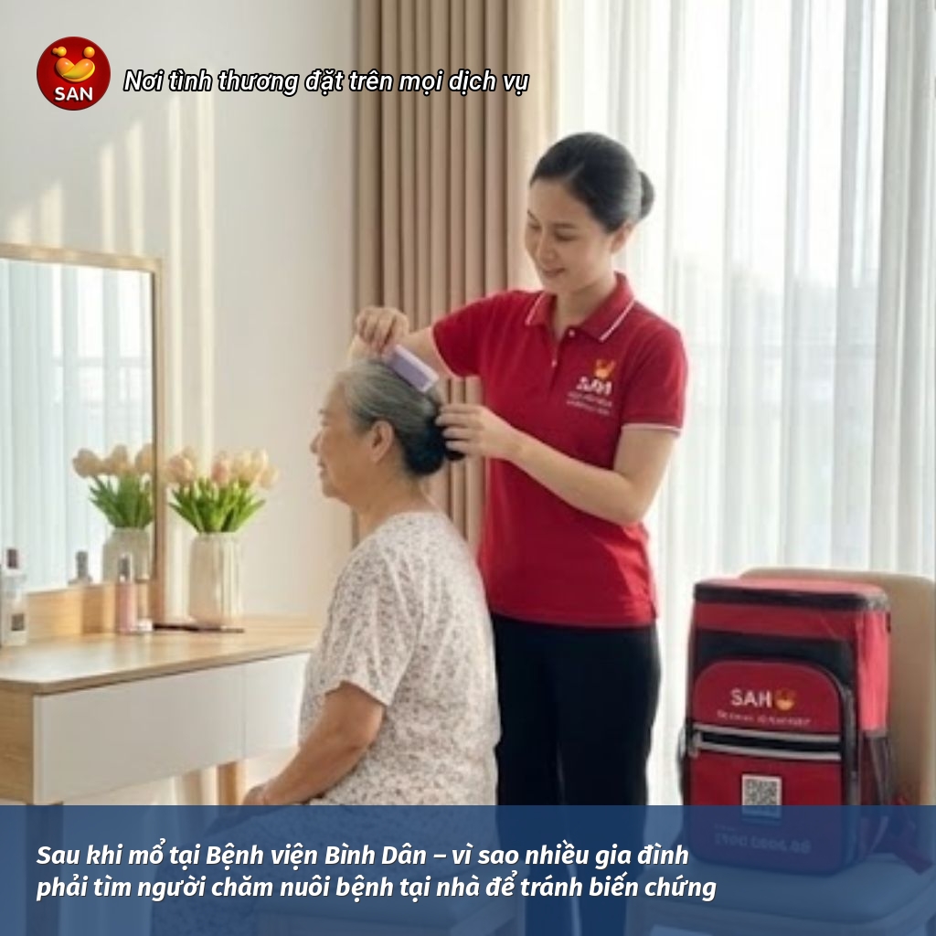 tìm người chăm nuôi bệnh tại nhà