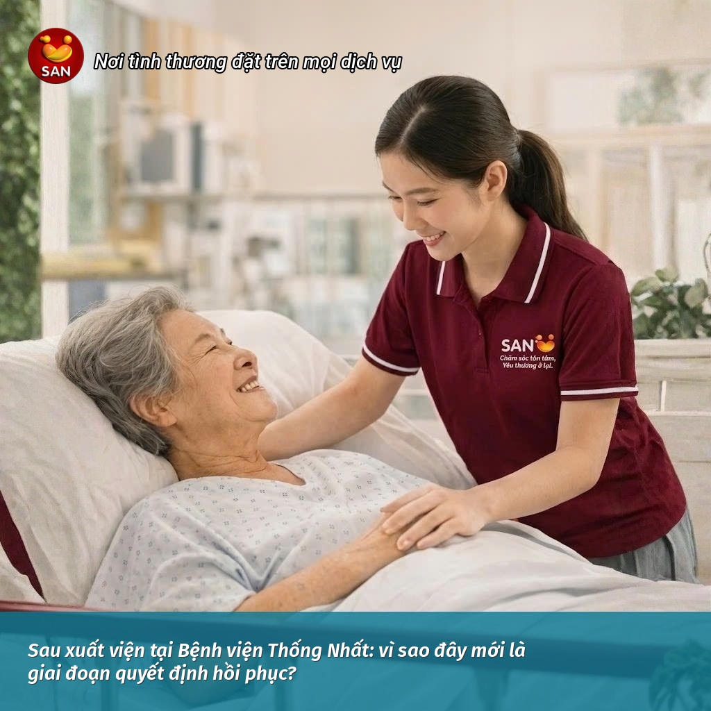 Sau xuất viện tại Bệnh viện Thống Nhất