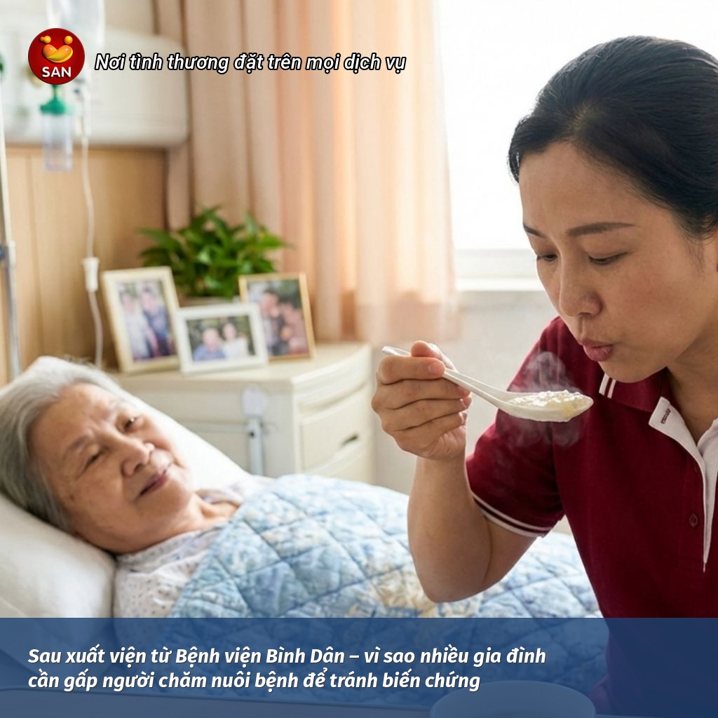 cần gấp người chăm nuôi bệnh