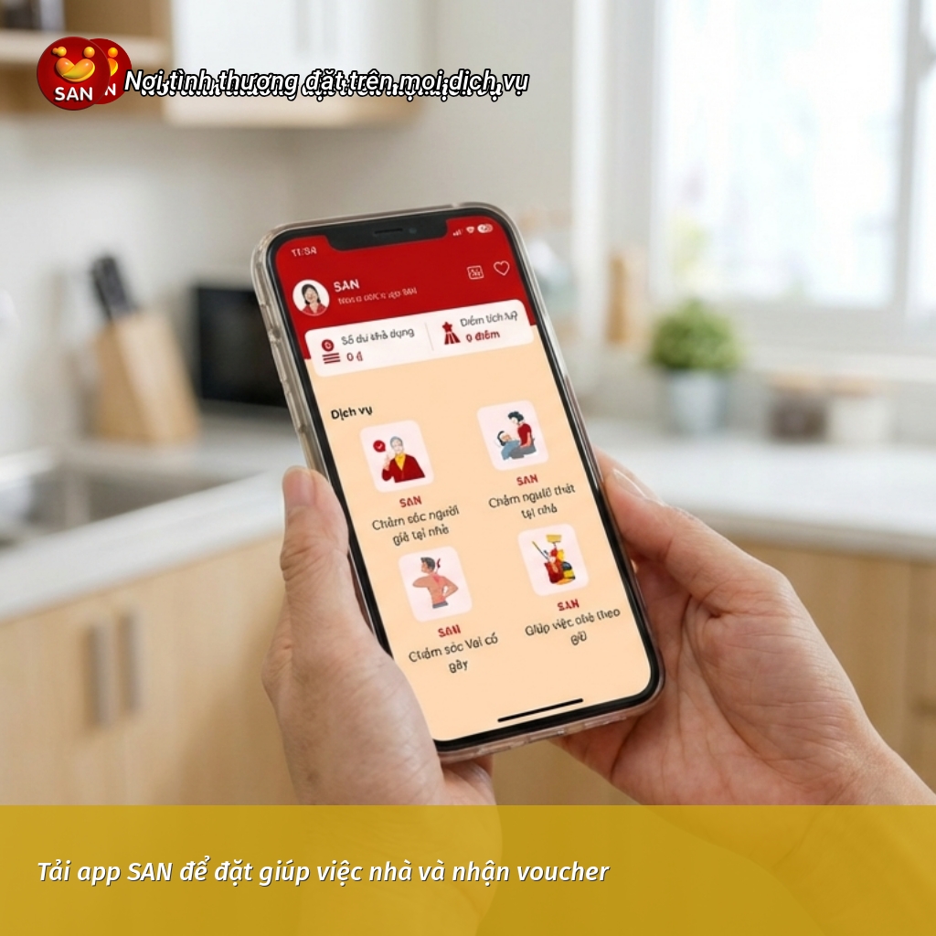 đặt giúp việc nhà