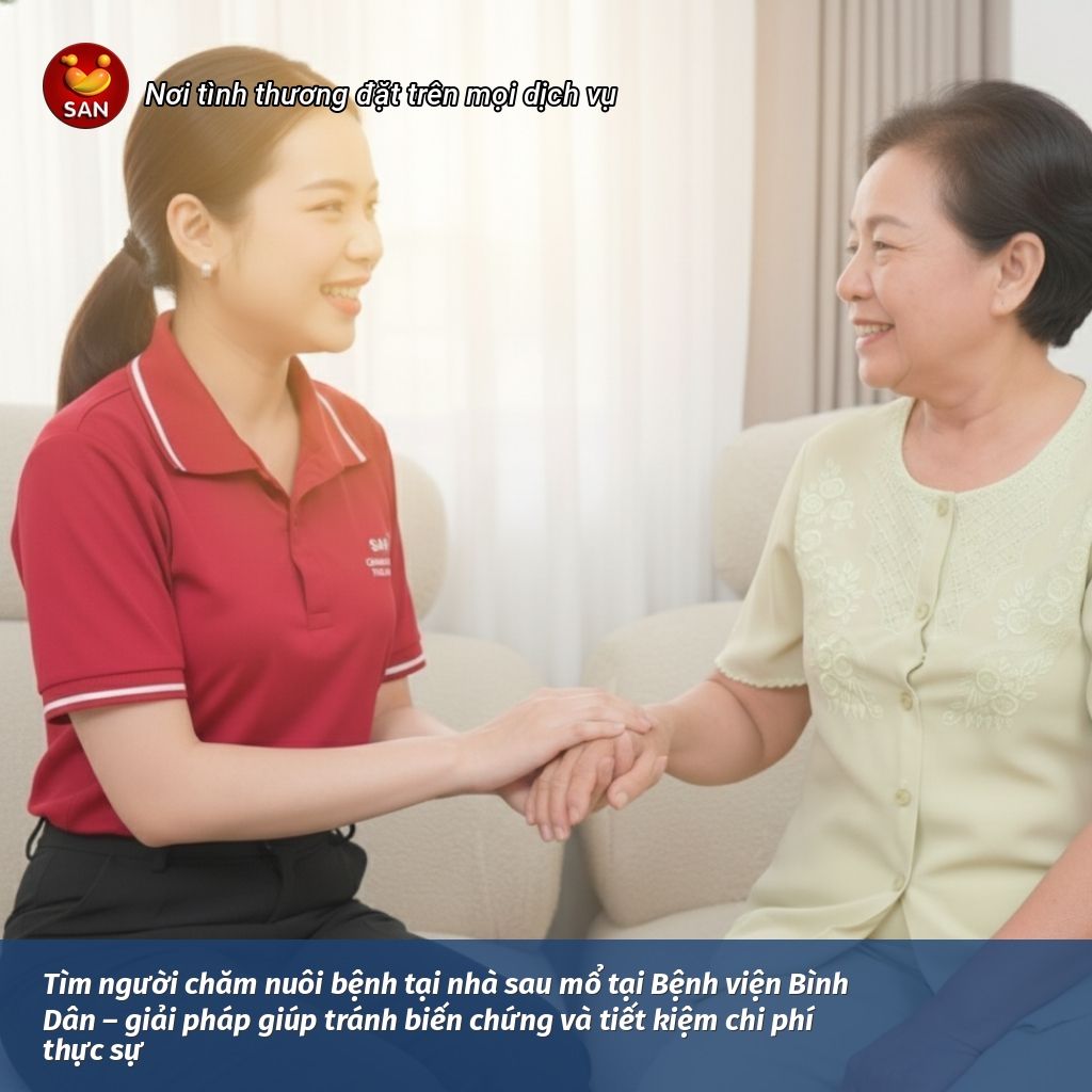 Find a home caregiver for the sick.