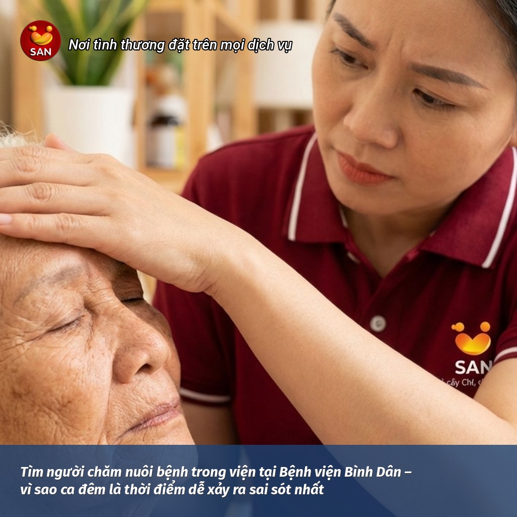 Tìm người chăm nuôi bệnh trong viện
