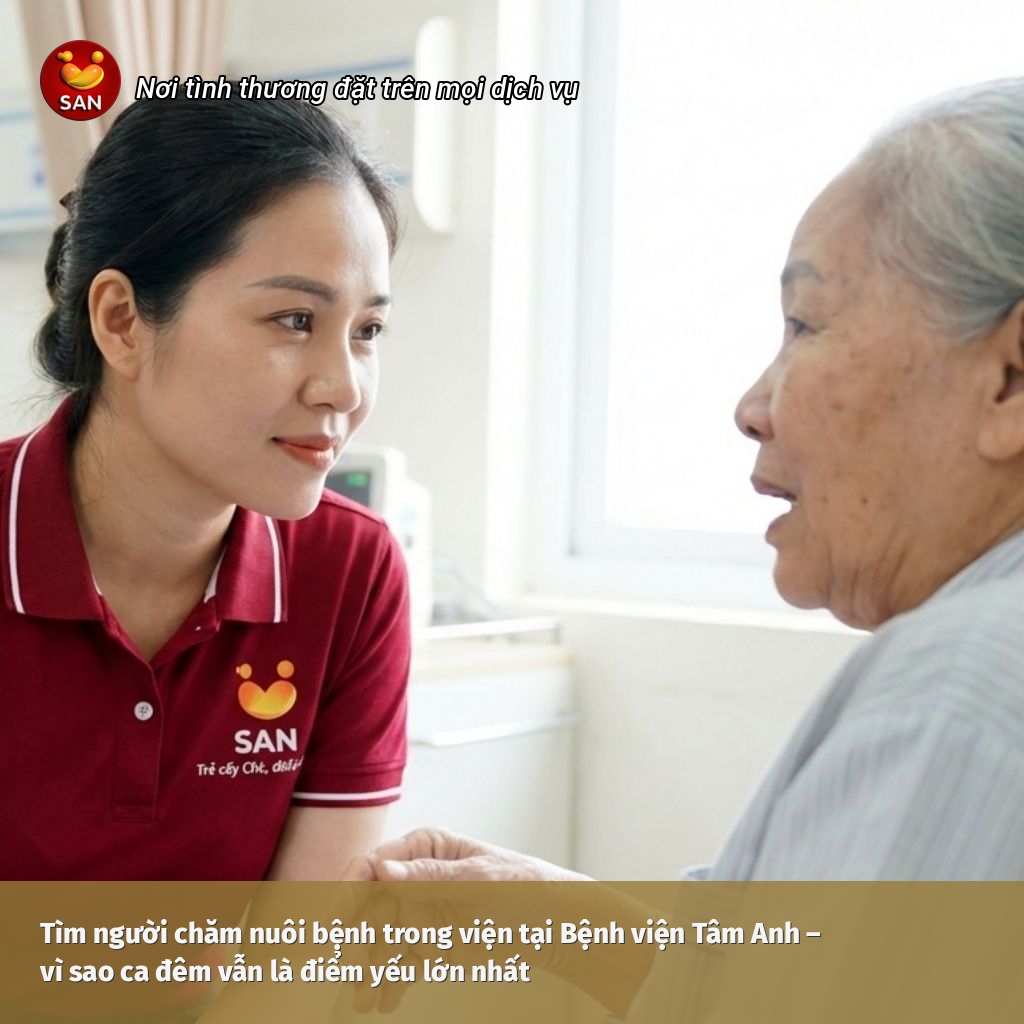 Tìm người chăm nuôi bệnh trong viện