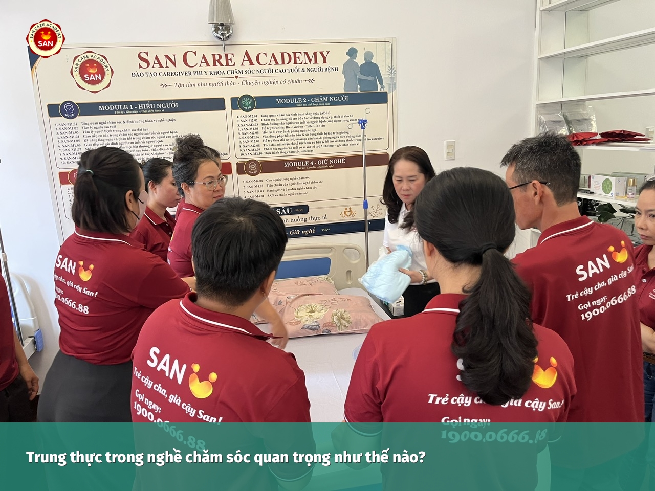 Trung thực trong nghề chăm sóc