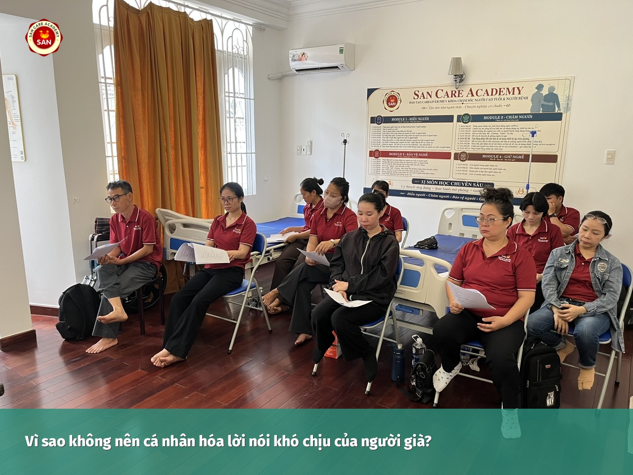 không cá nhân hóa lời nói người già