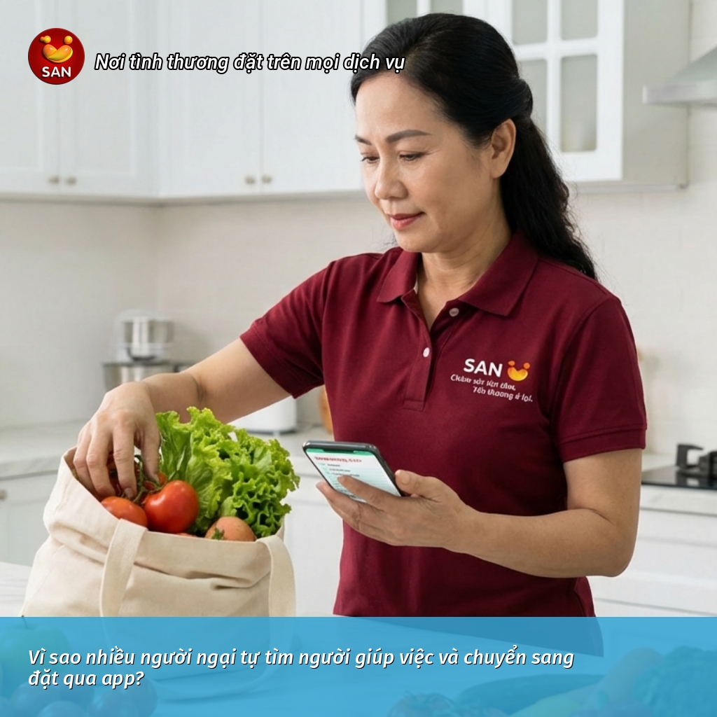tự tìm người giúp việc