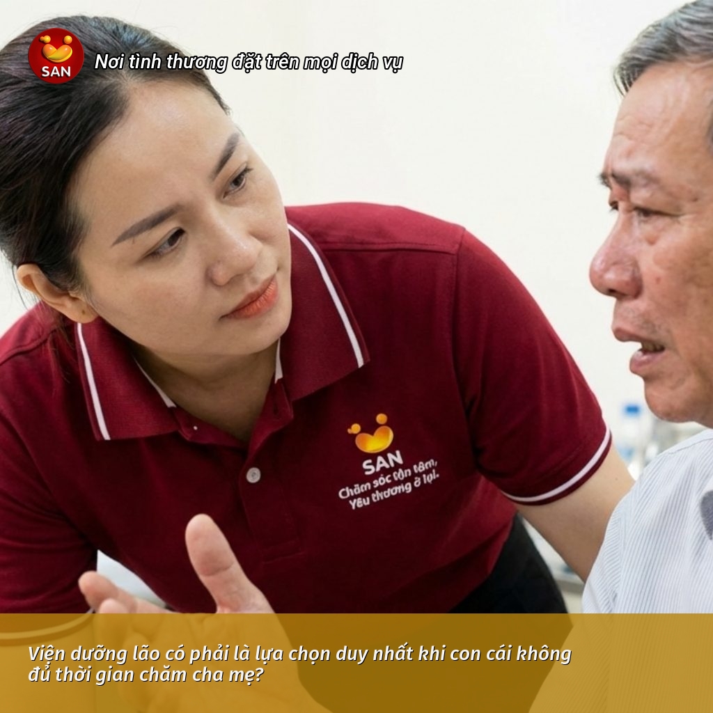 viện dưỡng lão chăm cha mẹ