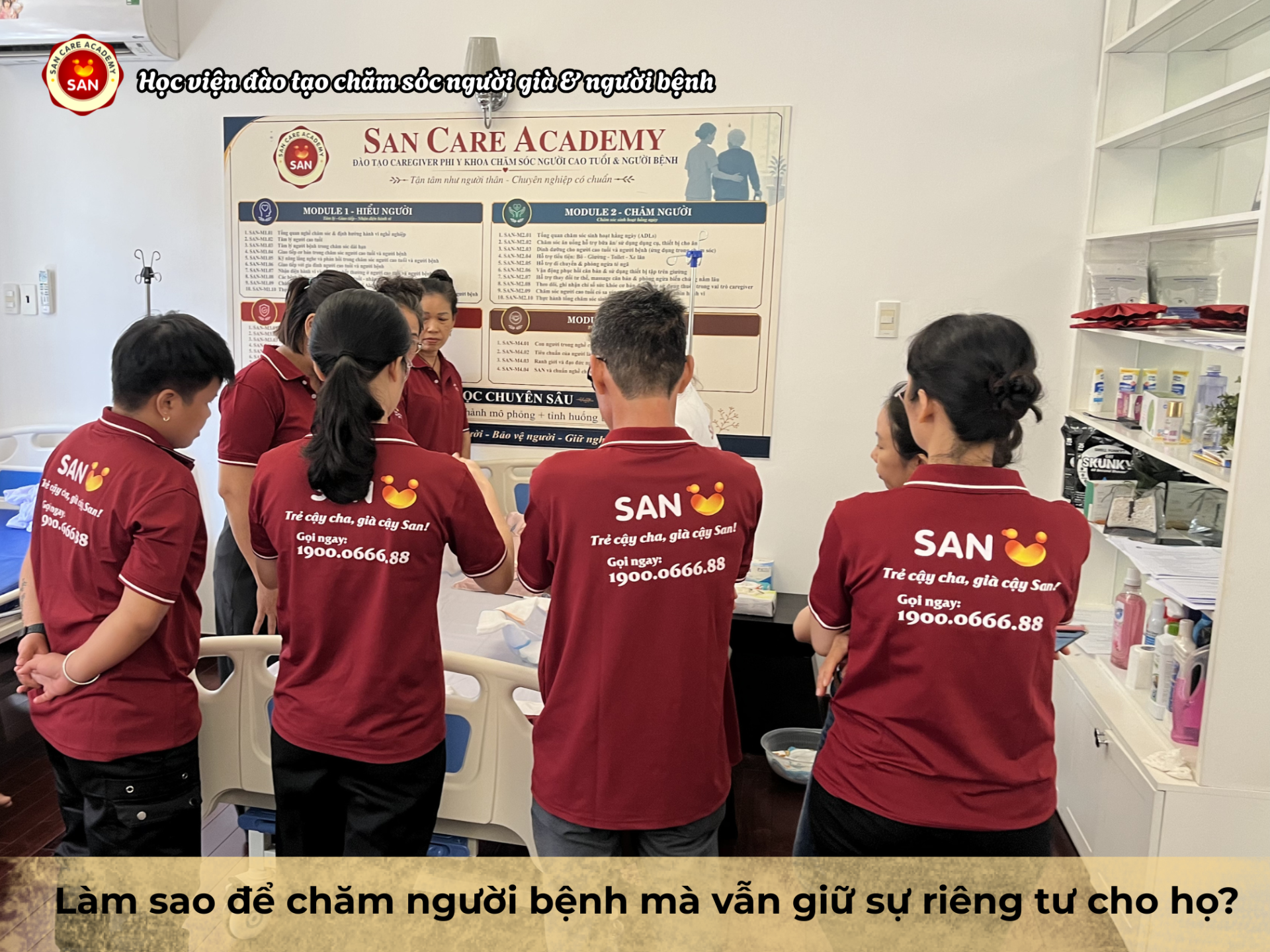 giữ sự riêng tư cho người bệnh