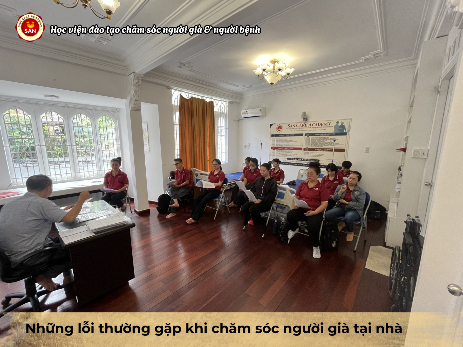 lỗi thường gặp khi chăm sóc người già tại nhà