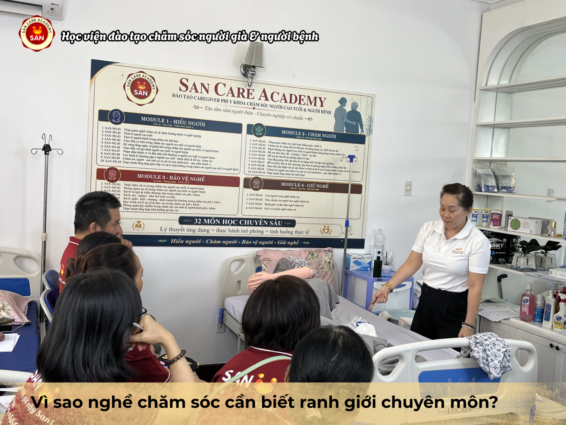 ranh giới chuyên môn trong nghề chăm sóc