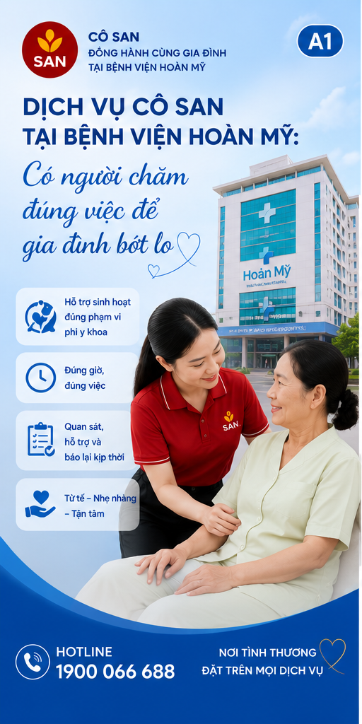 Cô SAN tại Bệnh viện Hoàn Mỹ