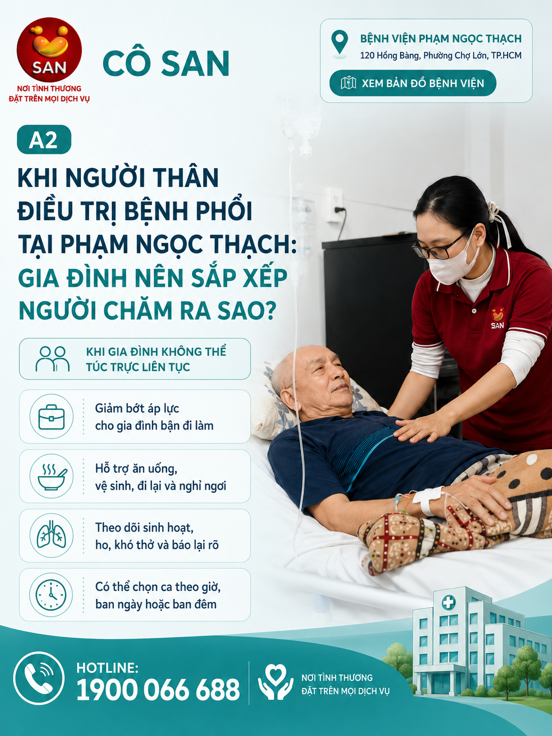 điều trị bệnh phổi tại Phạm Ngọc Thạch