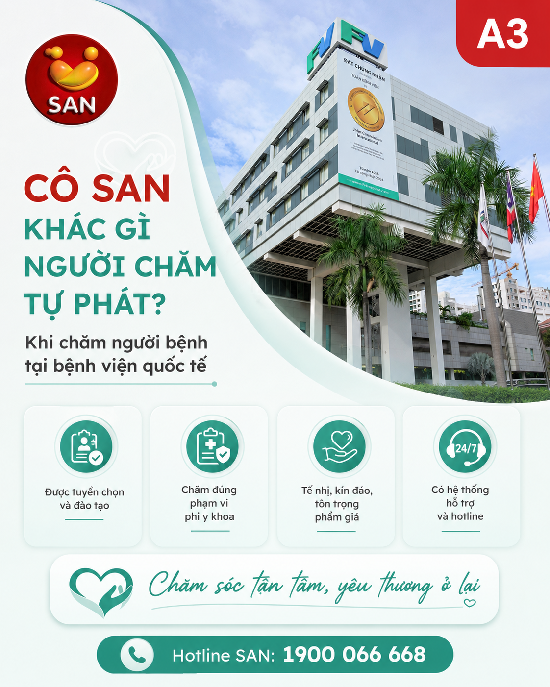 Cô SAN khác người chăm tự phát