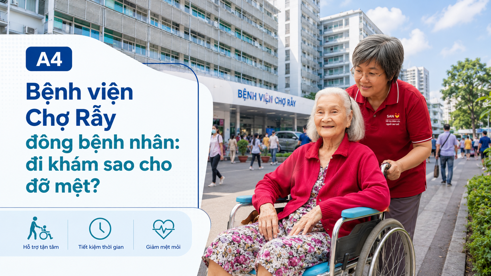 Bệnh viện Chợ Rẫy đông bệnh nhân
