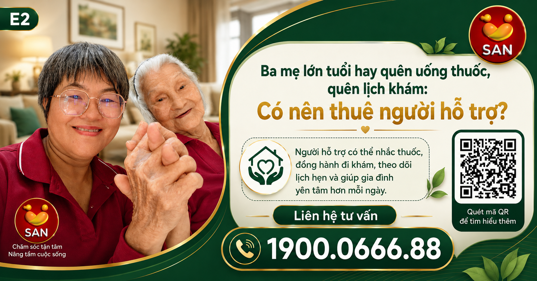 Ba mẹ lớn tuổi hay quên