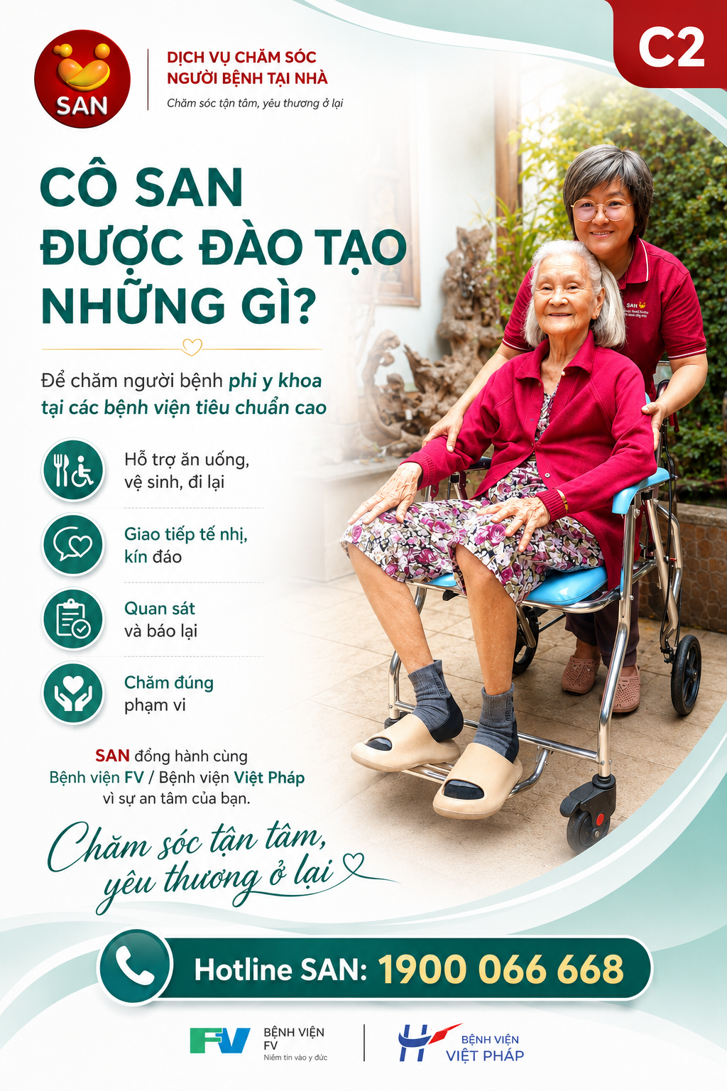 đào tạo chăm người bệnh phi y khoa